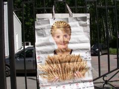 Do sporu o jazyk se na dálku zapojila i nemocná (a vězněná) Julija Tymošenková.
