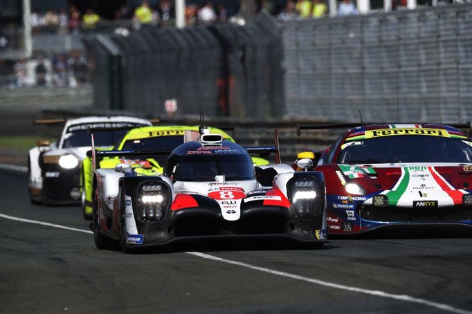 Fernando Alonso ve čtyřiadvacetihodinovce v Le Mans 2019