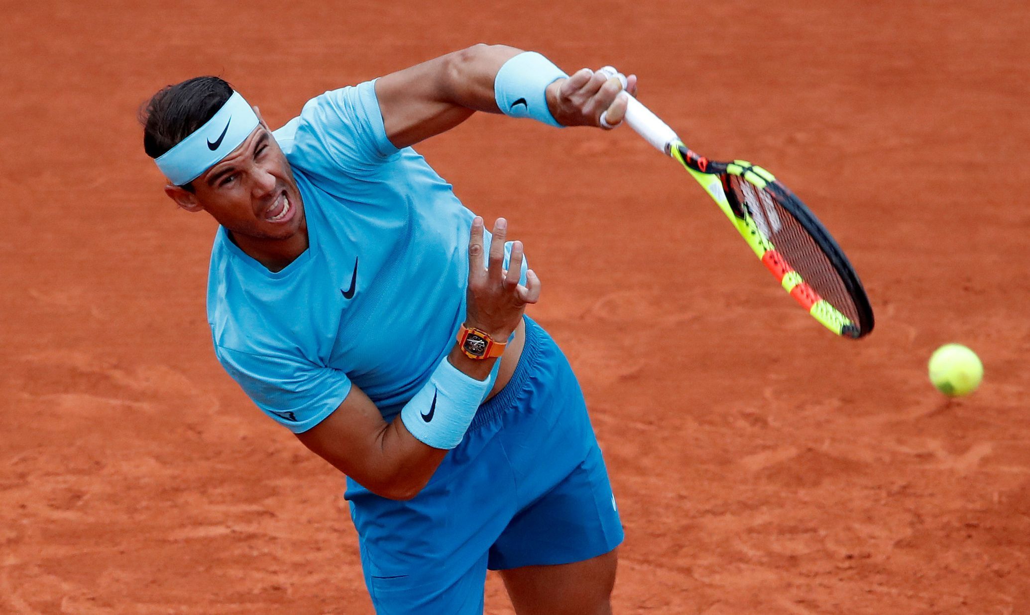 Rafael Nadal v prvním kole French Open 2018