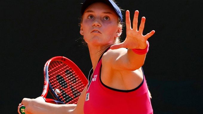 Jelena Rybakinová při French Open 2023