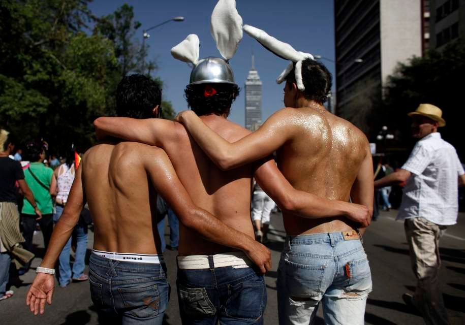 Mexico City - oslavy svateb homosexuálů