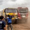 Rallye Dakar, 11. etapa: Martin Macík mladší, LIAZ a Peter Versluis, MAN