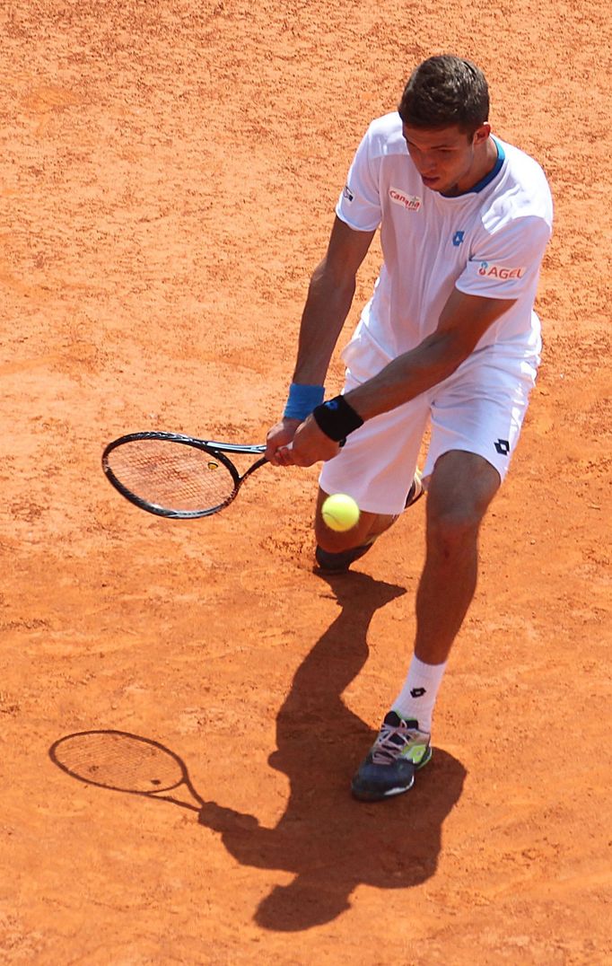 Roman Jebavý a Jiří Veselý na Prague Open 2014