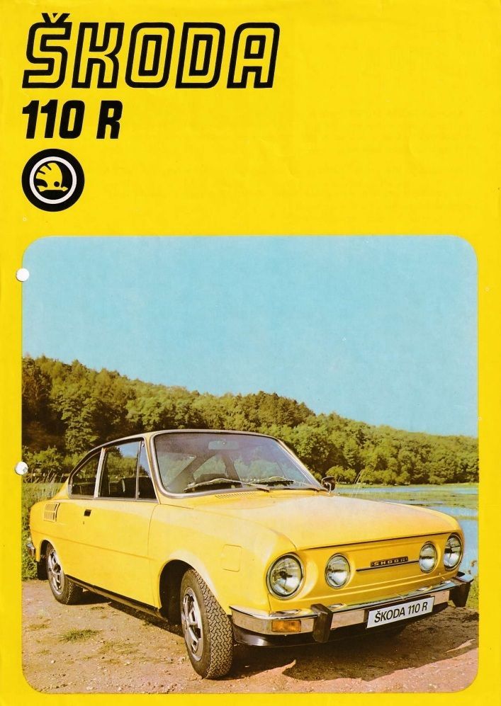 Škoda 110 R prospekty