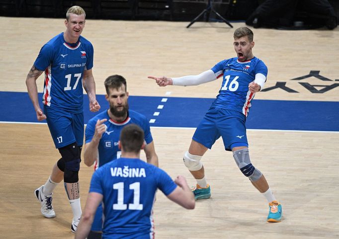 Čeští volejbalisté po výhře nad Tuniskem postupují do čtvrtfinále MS