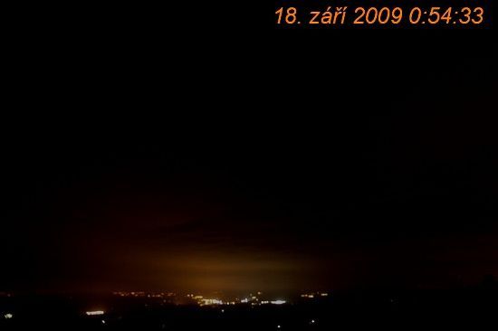 Měření světelného znečištění