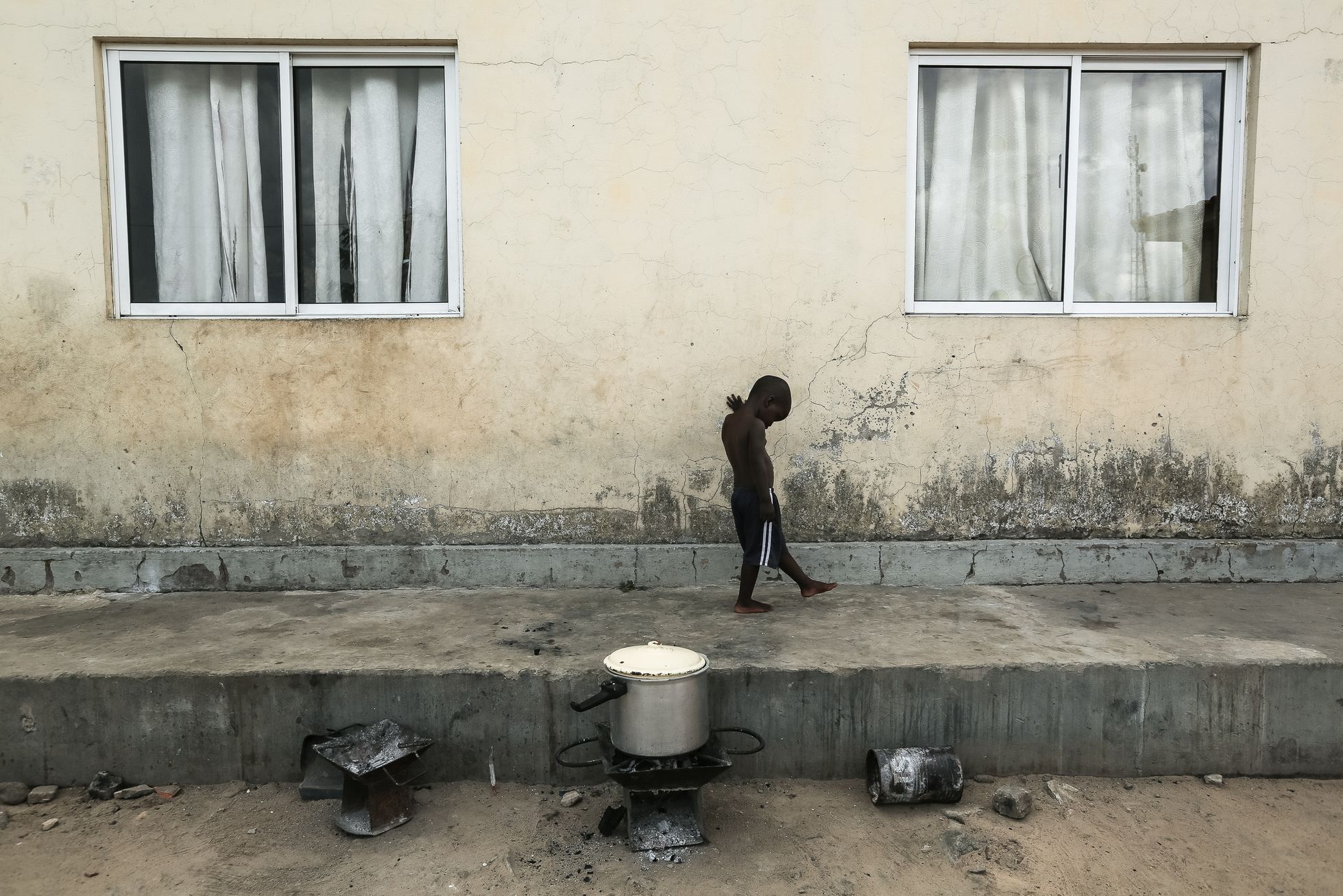 Dětský domov, Kuito, Angola