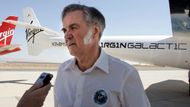 Konstruktérem letadla je Burt Rutan, prezident Scaled Composites