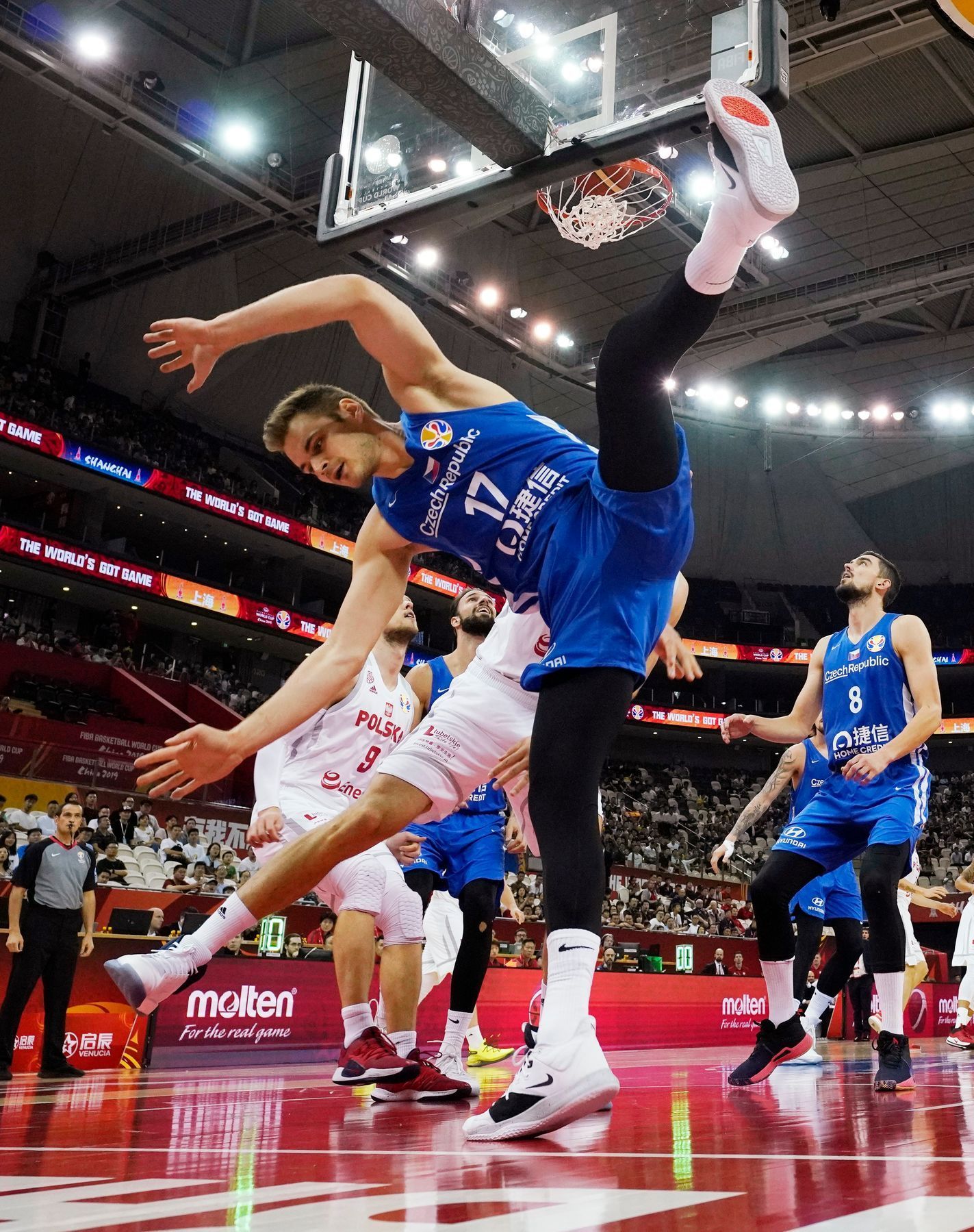basketbal, MS 2019, Česko - Polsko, Jaromír Bohačík