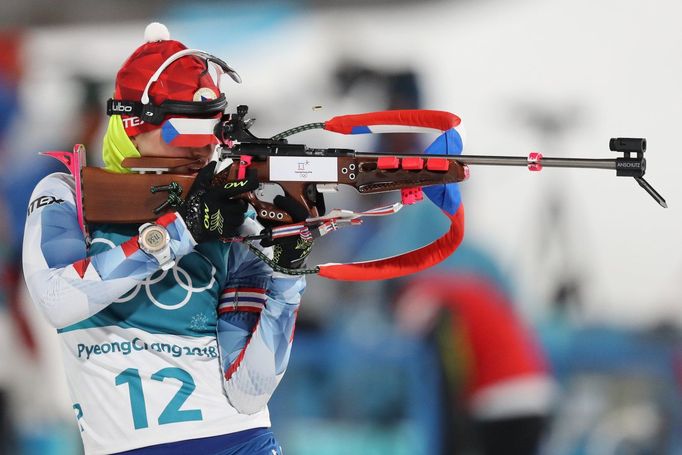 ZOH 2018, biatlon sprint Ž: Veronika Vítková