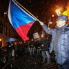 Demonstrace proti zvolení Ondráčka do čela komise pro GIBS