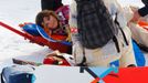 Soči 2014, snowboardcross: zraněná Jacqueline Hernandezová z USA