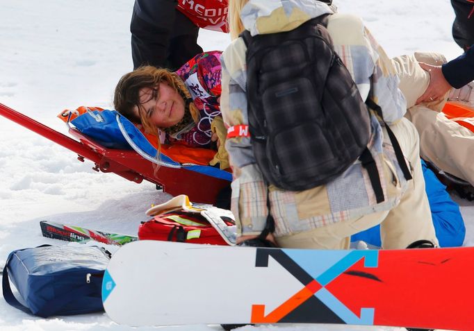 Soči 2014, snowboardcross: zraněná Jacqueline Hernandezová z USA