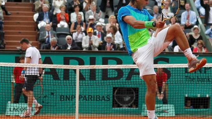 Rafael Nadal měl v zápase proti Söderlingovi důvod k radosti