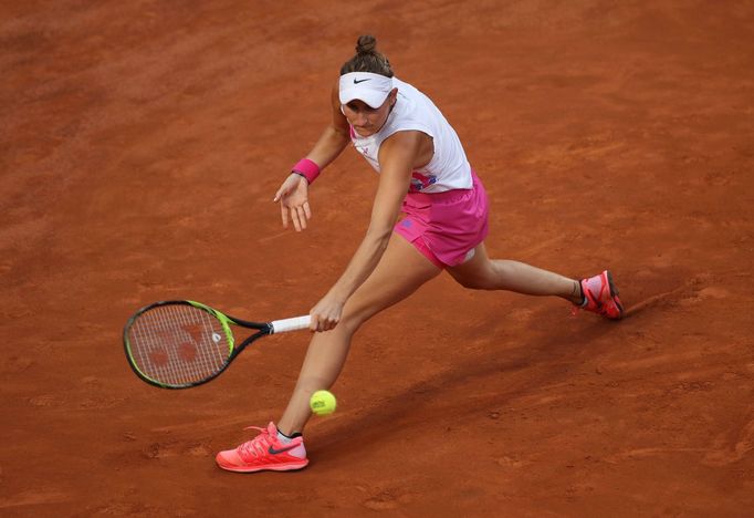 Markéta Vondroušová v semifinále tenisového turnaje v Římě 2020.