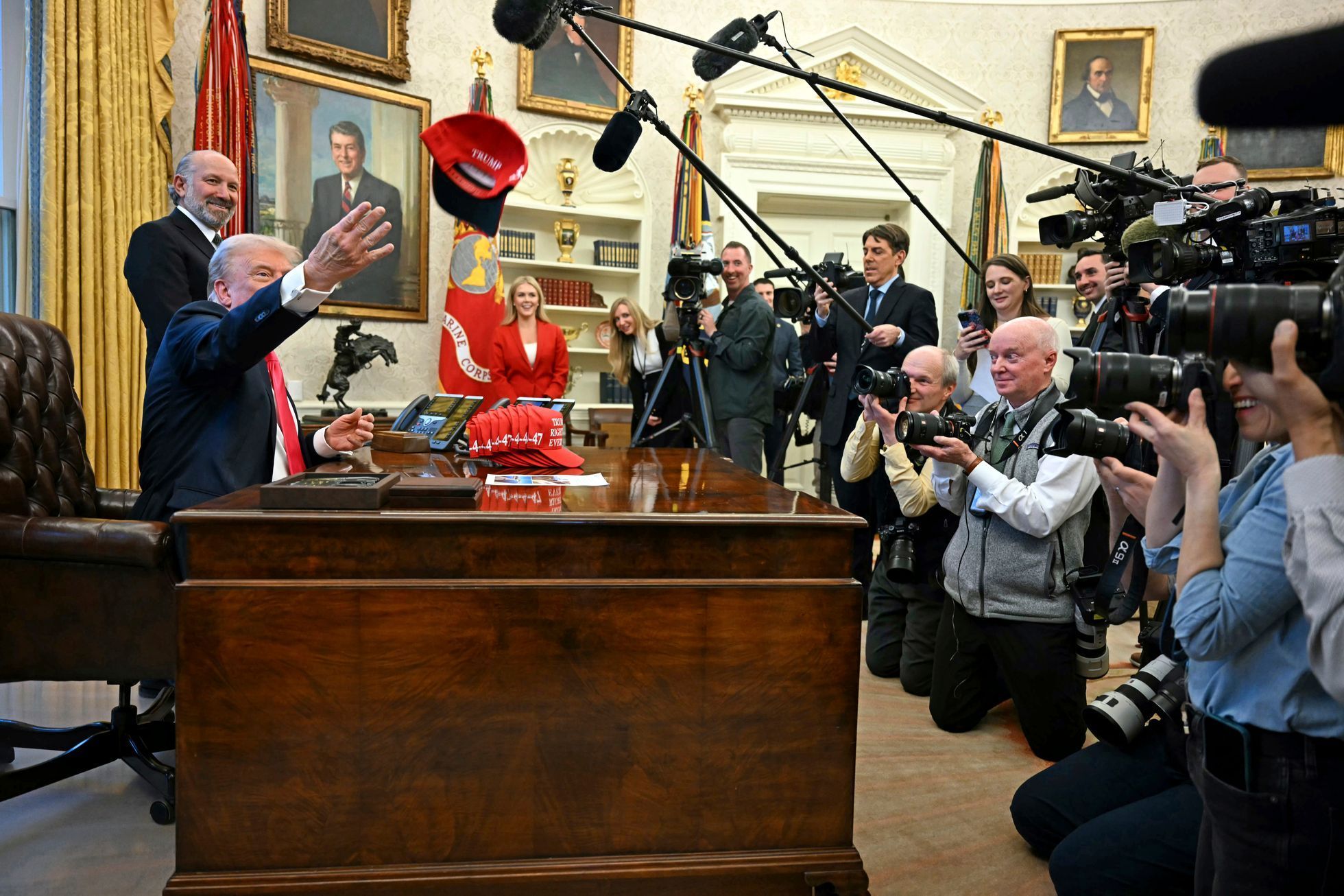 Donald Trump, MAGA, basebalová čepice