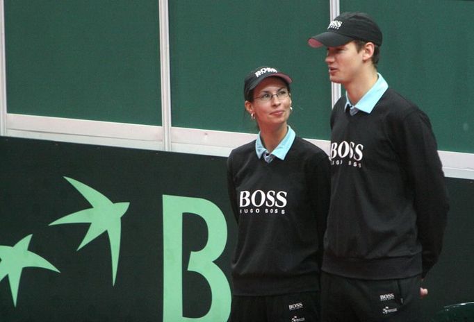 Davis Cup v Ostravě: střídání rozhodčích.