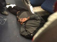 Zatčený útočník z vlaku v Amtraku.