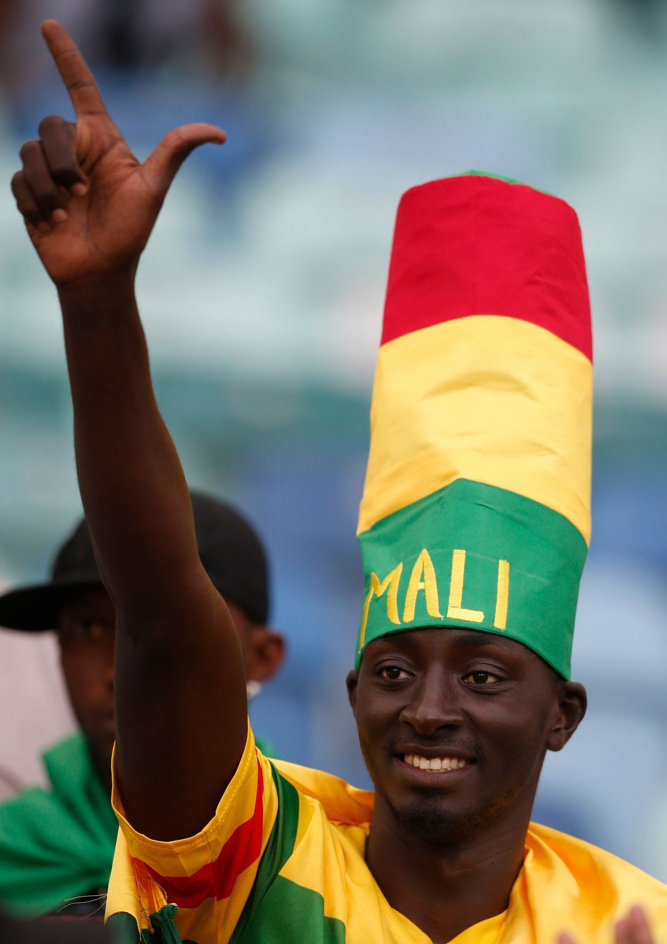 Fanoušek Mali během Afrického šampionátu národů