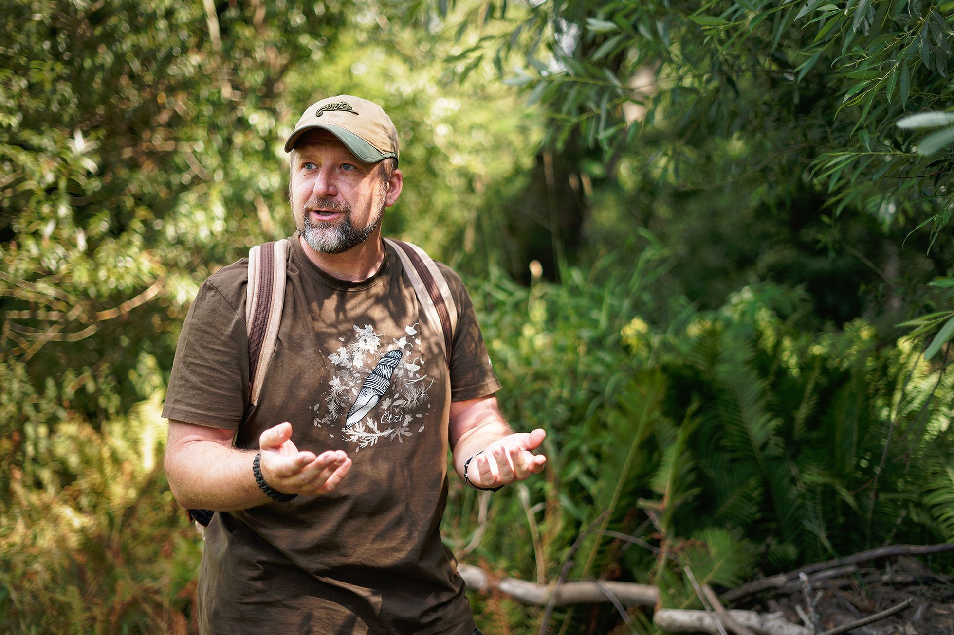 Bushcrafting, zálesáctví, pobyt v přírodě, les, bushcraft, Tomáš Krákora, kurz přežití