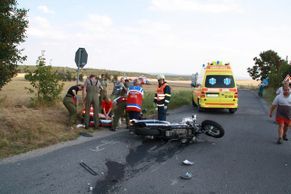 Motorkář nepřežil srážku na Plzeňsku