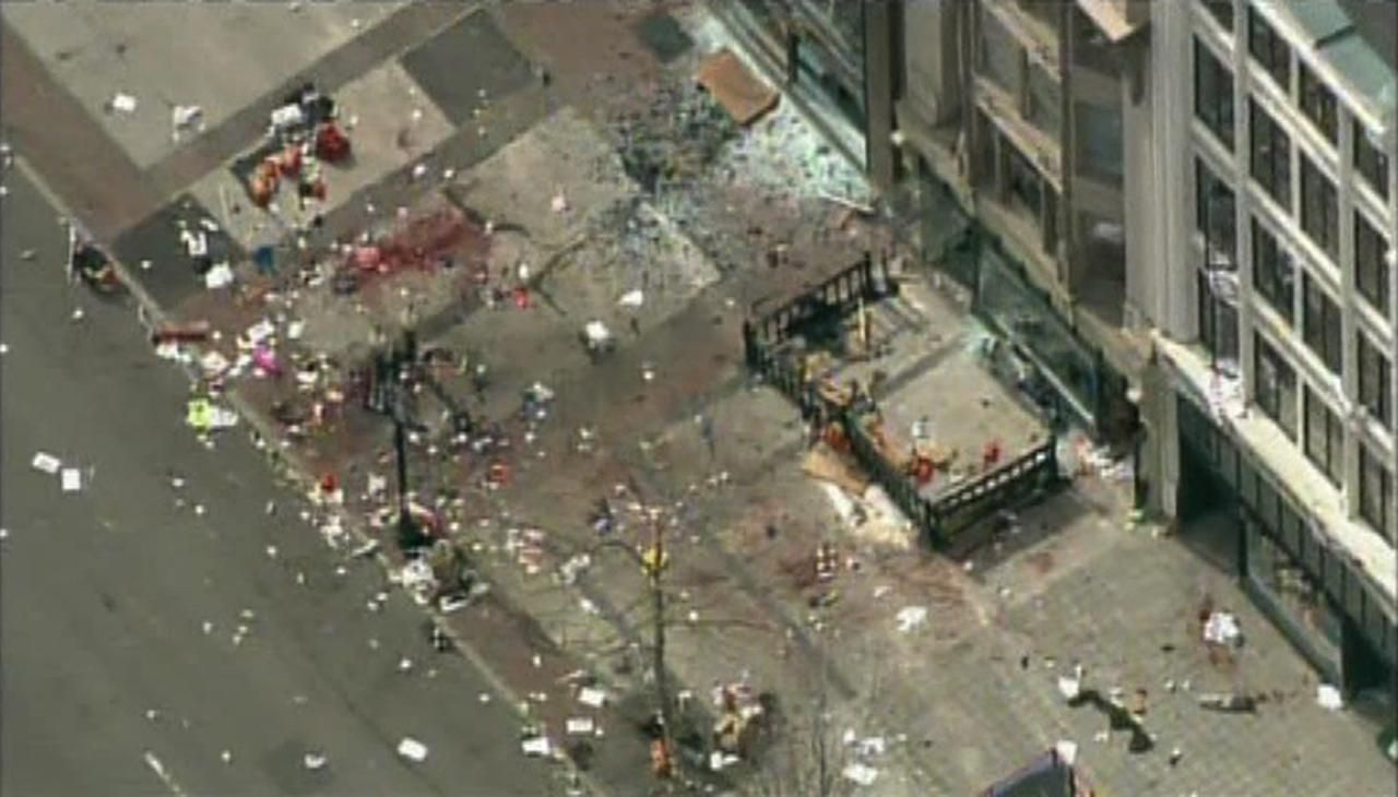 Exploze v Bostonu