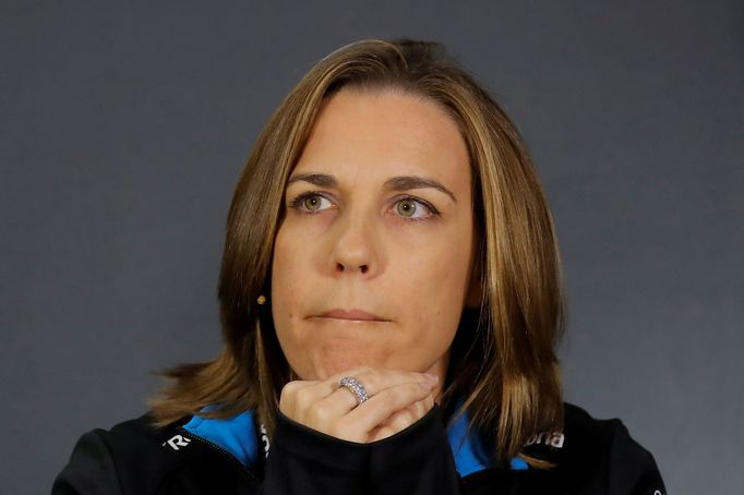 Claire Williamsová, šéfka týmu F1 Williams (2020)