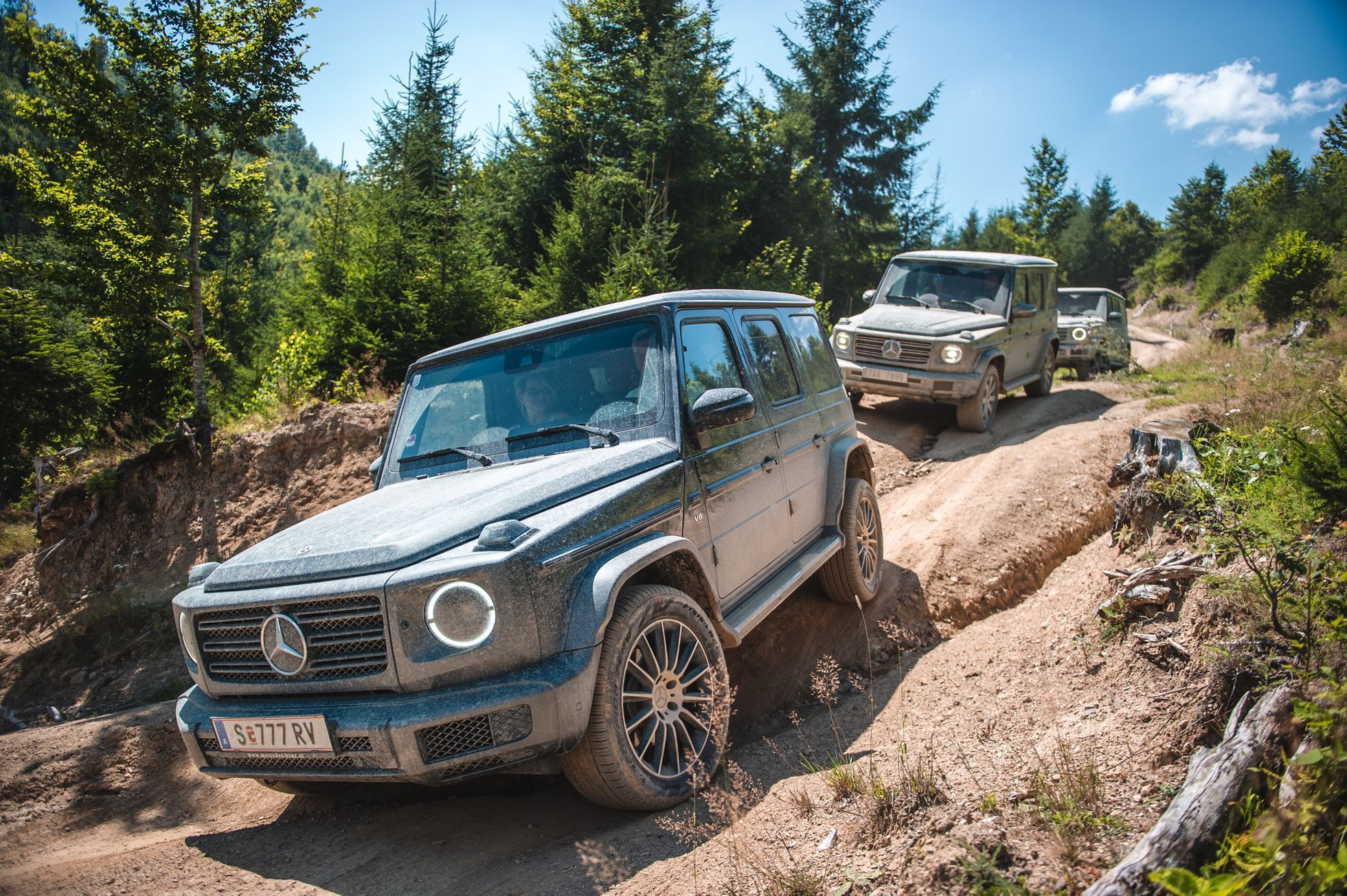 Mercedes-Benz G Rumunsko 2018