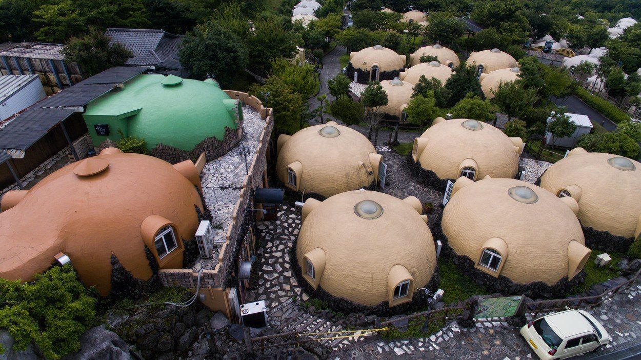 Japan Dome House,