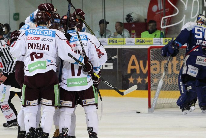 HC Kometa Brno - HC Sparta Praha, radost, emoce