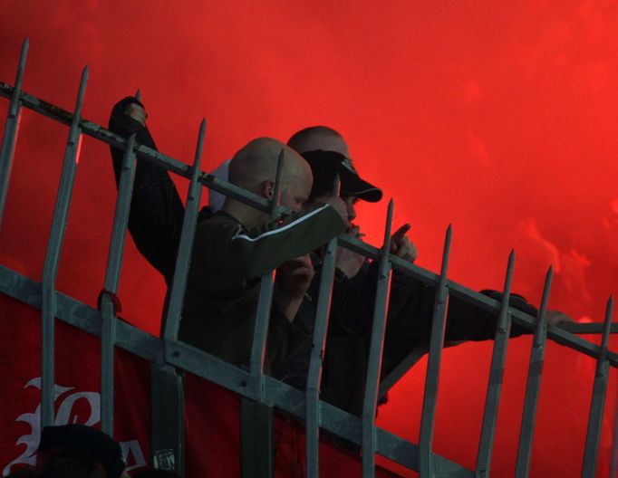 Fotbal, Sparta - Plzeň: fanoušci