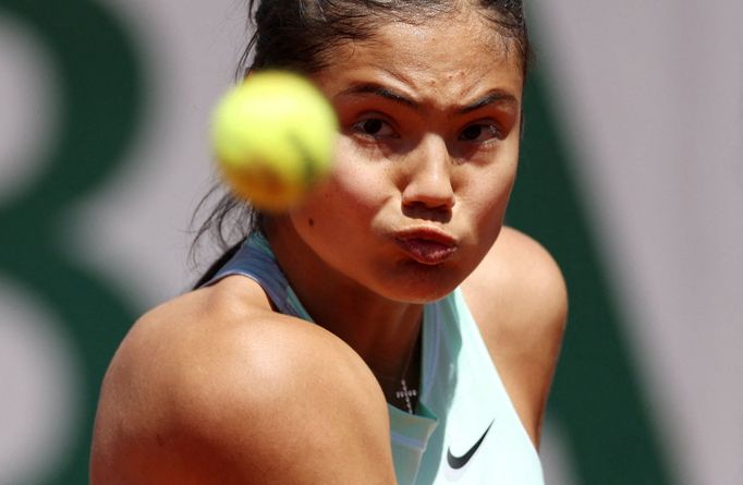 French Open 2022, 4. den (Emma Raducanuová)