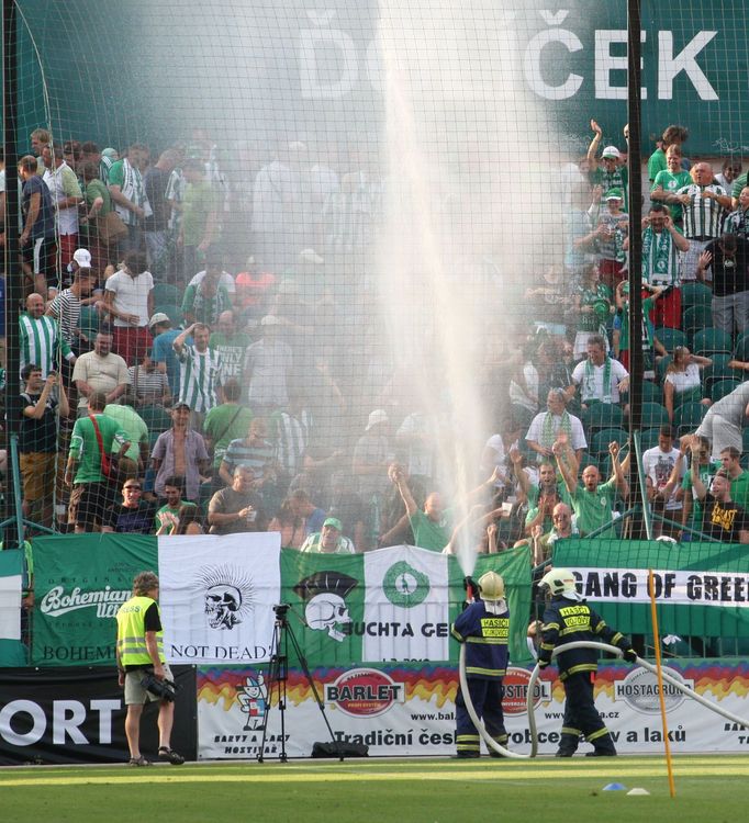 SL, Bohemians-Sparta: fanoušci Bohemians