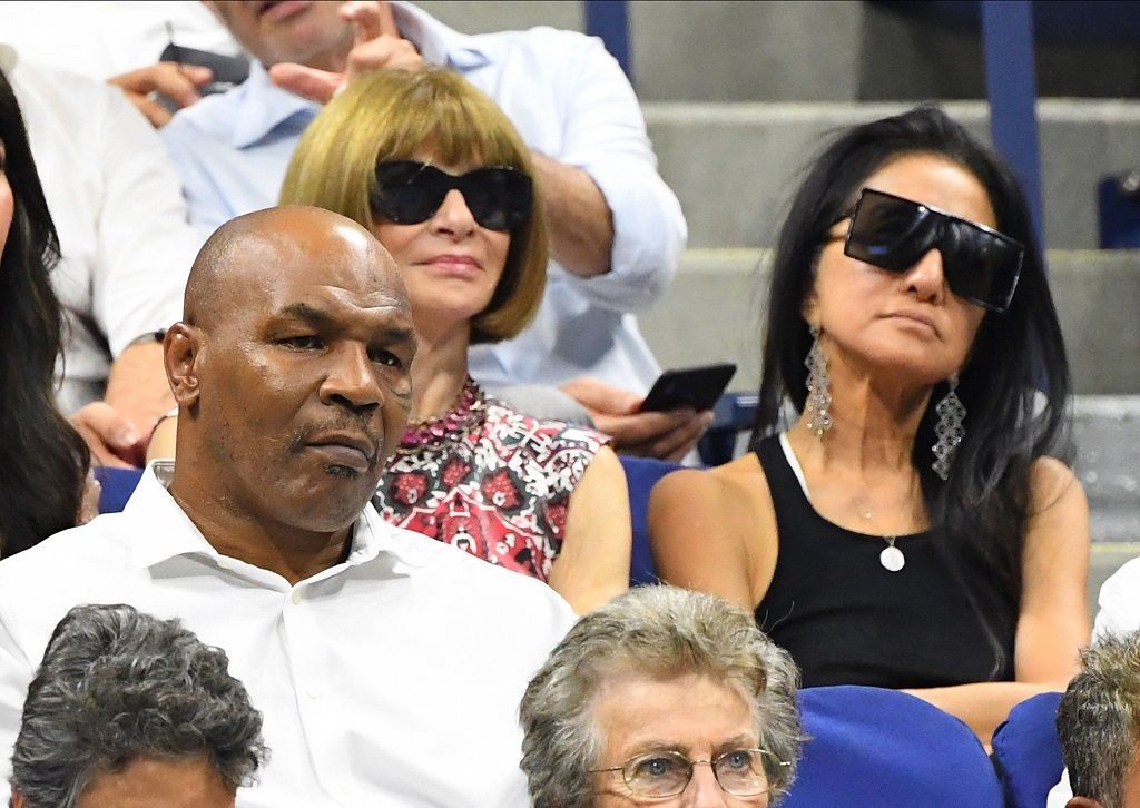 US Open 2018, vedro (Mike Tyson, Anna Wintour a Vera Wang)