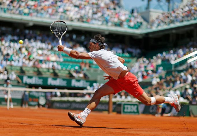 Rafael Nadal v semifinále French Open 2013