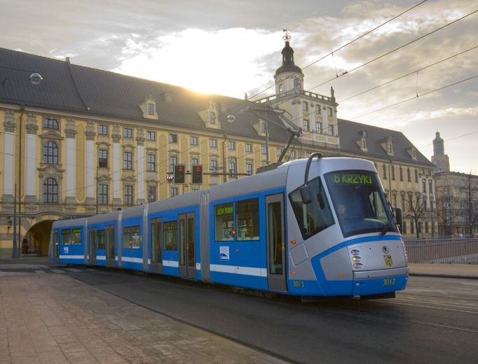 Tramvaj Škoda 16T, Wroclaw