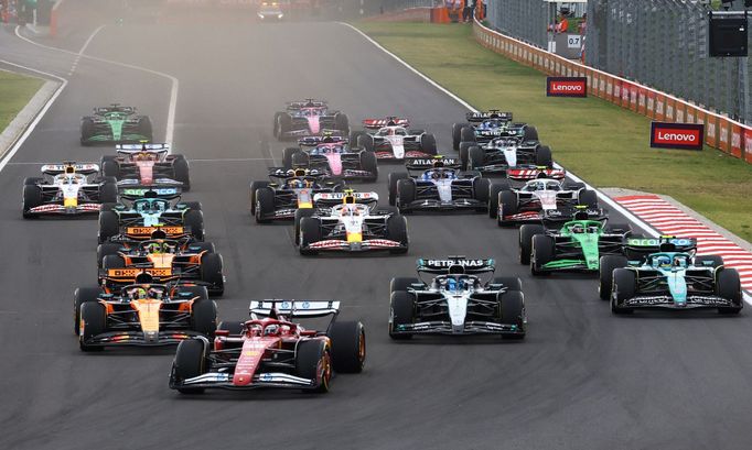 Start VC Maďarská formule 1 2025