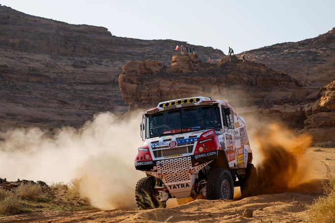 Pascal de Baar (Tatra) na trati Rallye Dakar 2024