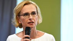 Kateřina Konečná, předsedkyně KSČM.