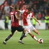 Derby Slavia-Sparta: Eduard Sobol - Jonathan Biabiany
