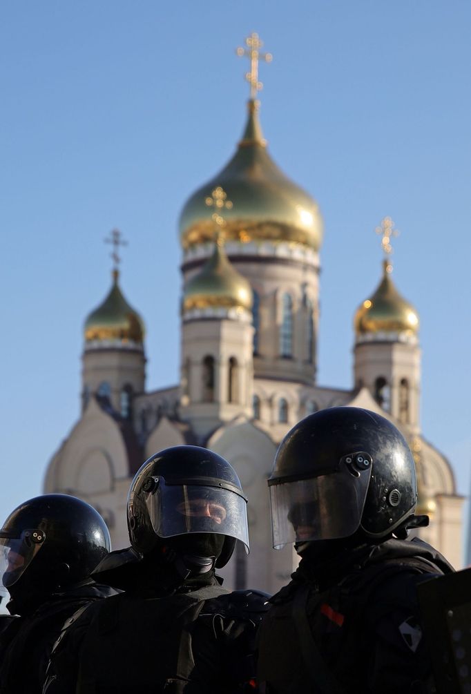 Protesty na podporu Alexeje Navalného