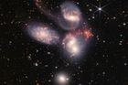 Stephanův kvintet, skupina pěti galaxií v souhvězdí Pegase.