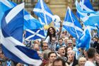 Skotsko - referendum o nezávislosti - Glasgow