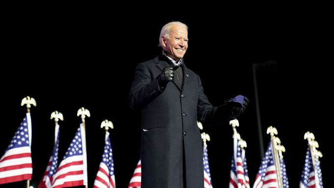 Joe Biden - muž, který se ve svých 78 letech stane v pořadí 46. hlavou Spojených států.