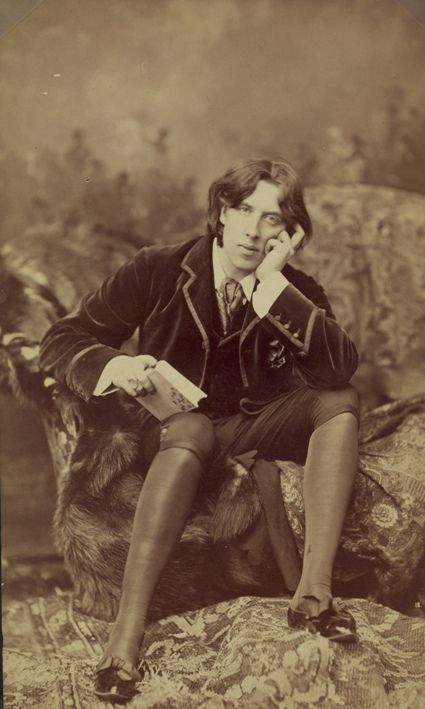 Napoleon Sarony, Portrét Oscara Wilda, 1882
