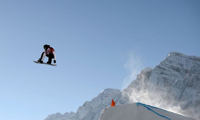 Mark McMorris z Kanady na OH v Soči 2014