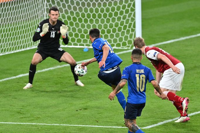 Itálie - Rakousko, osmifinále Euro 2021 (Matteo Pessina)