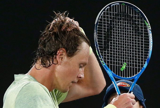 Tomáš Berdych ve čtvrtfinále Australian Open