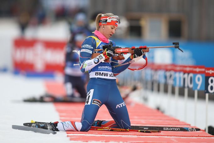 SP Ruhpolding 2018, 15 km Ž: Veronika Zvařičová