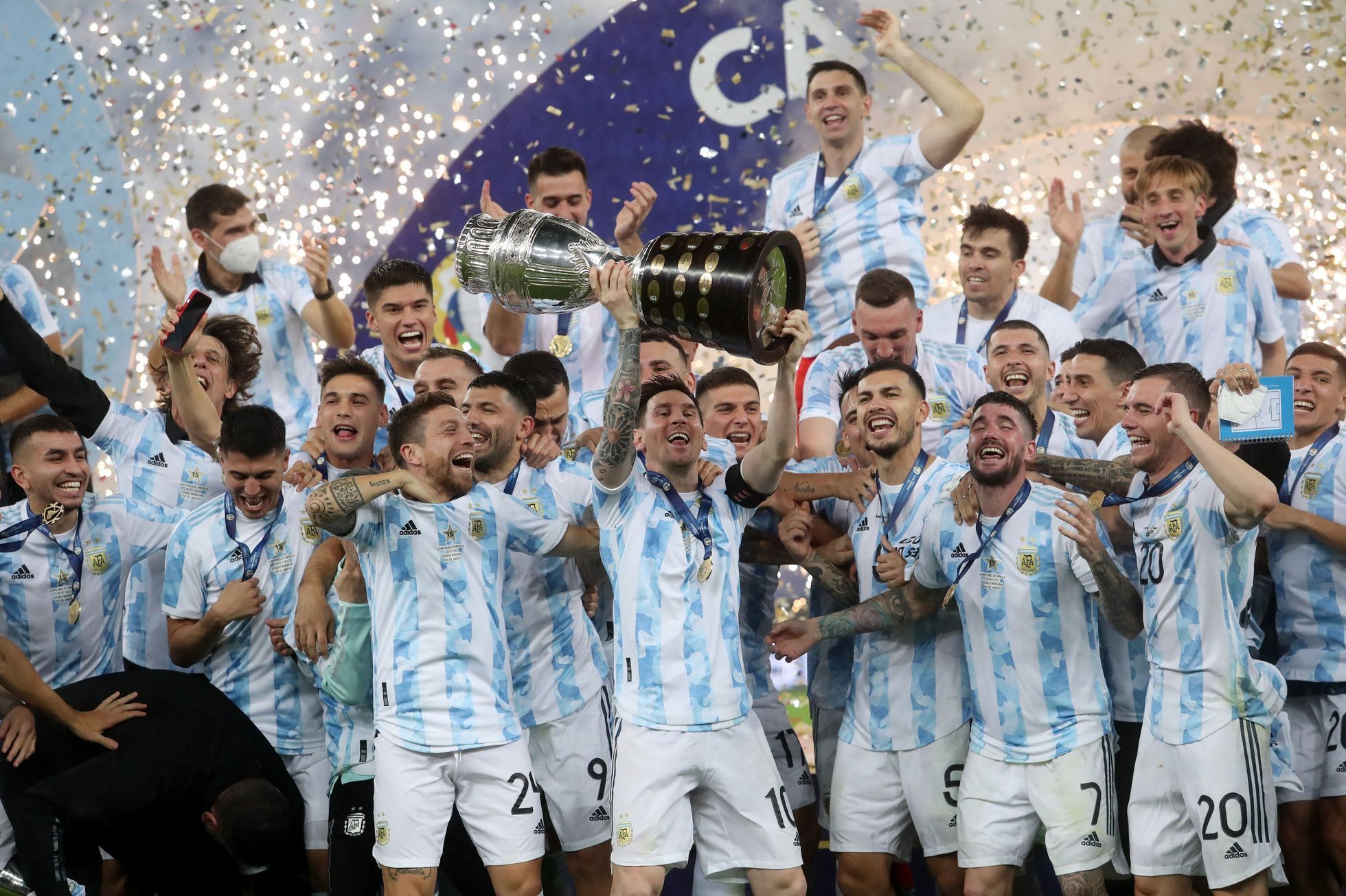 Copa América 2021, Argentina - Brazílie